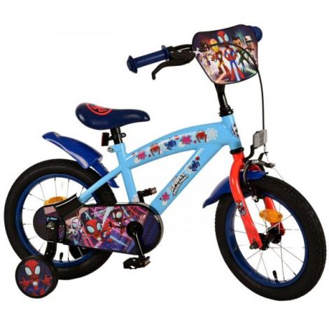 Bicicleta copii 3-5 ani, 14 inch, Spidey Si Prietenii, EandL CYCLES 21532SACB - imagine 11